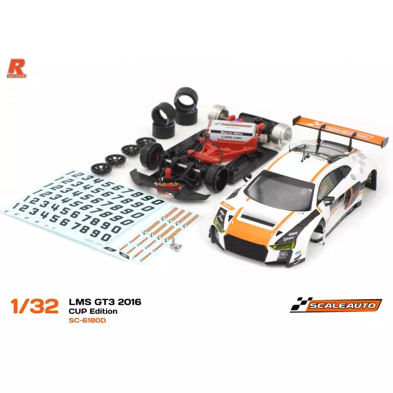 Scaleauto SC-6180D LMS GT3 2016 CUP Edition, White/Orange