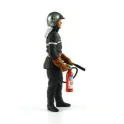 LE MANS miniatures Figurine 1/18 Jean-Luc, pompier français
