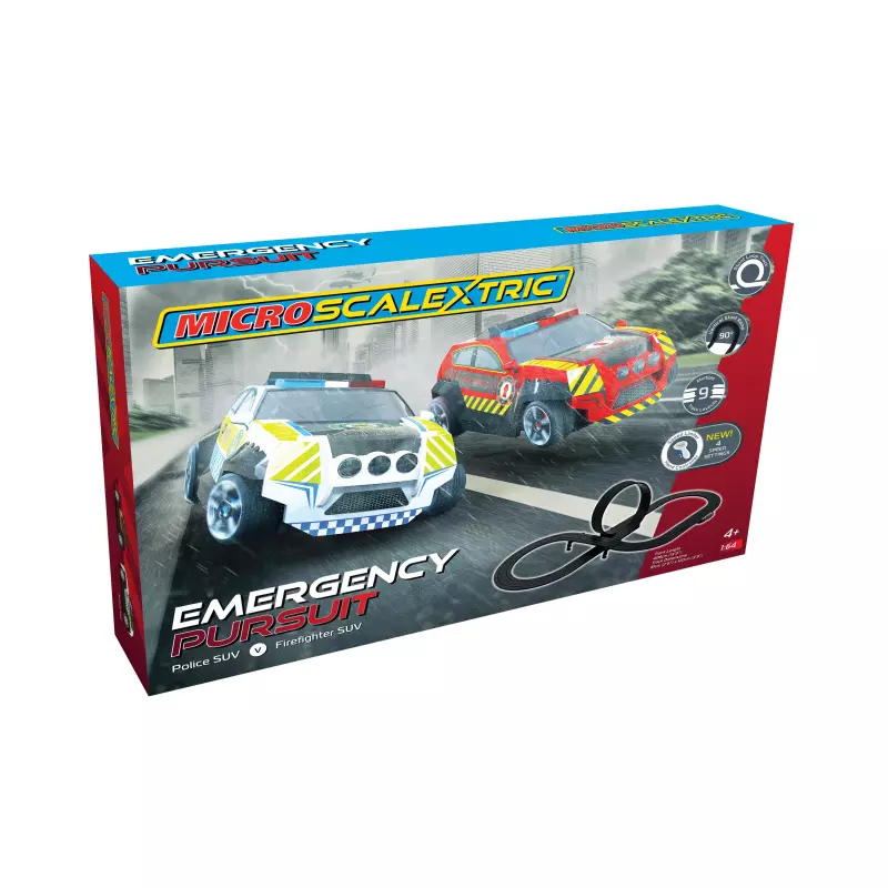 Micro Scalextric G1132 Emergency Pursuit Set