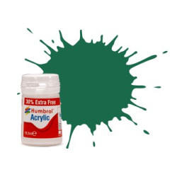 Humbrol AB0030EP No. 30 Dark Green Matt - 14ml Acrylic Paint plus 30% extra free