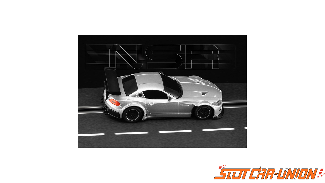 Nsr 1193aw Bmw Z4 E89 Test Car Silver Triang Aw King Evo3 Slot