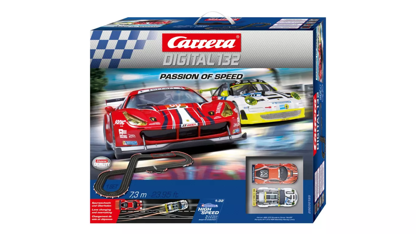 Circuits voitures électriques CARRERA Pure Speed - ref. 20030191 au  meilleur prix - Oscaro
