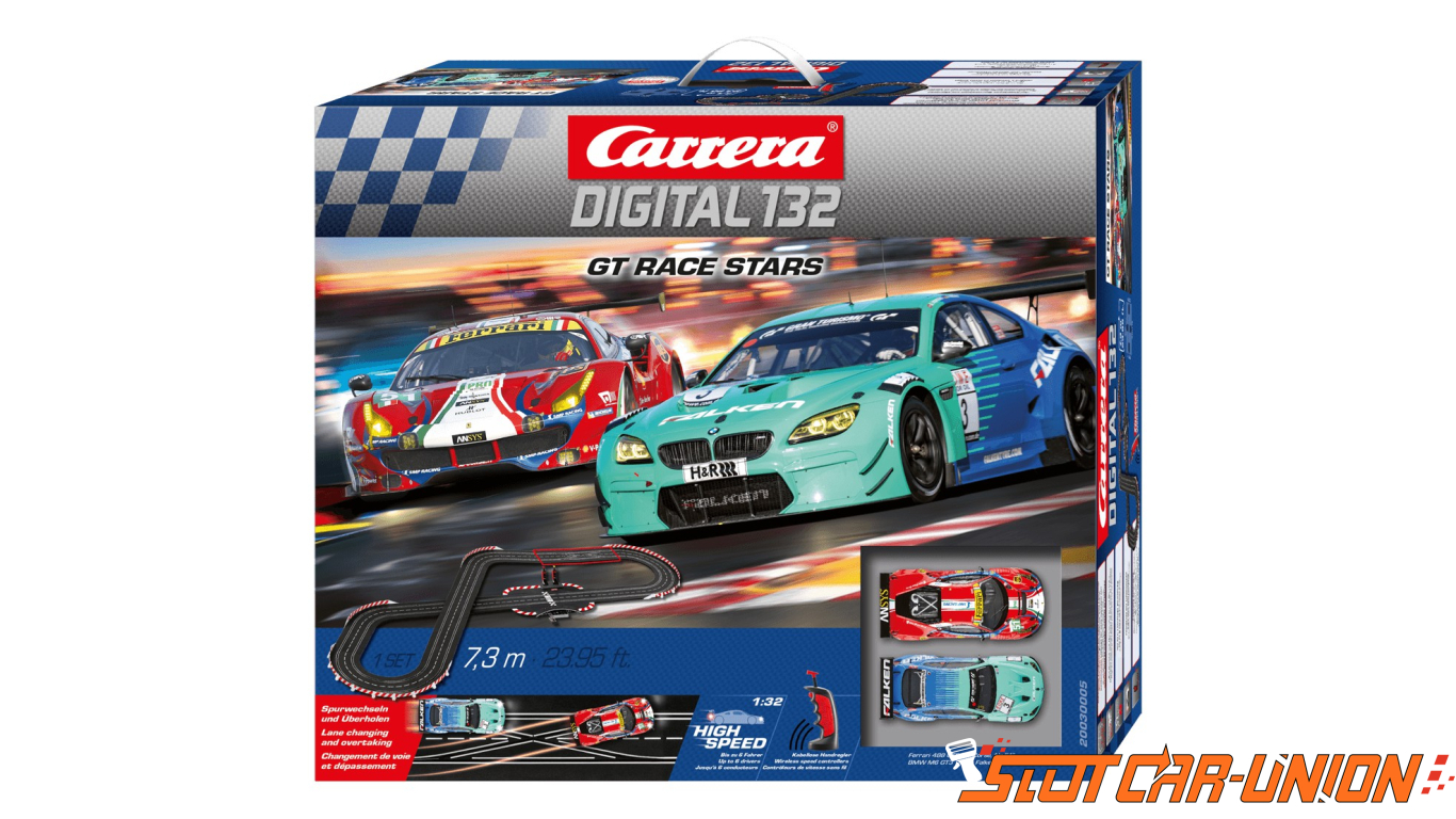 Carrera DIGITAL 132 30005 GT Race Stars Set - Slot Car-Union