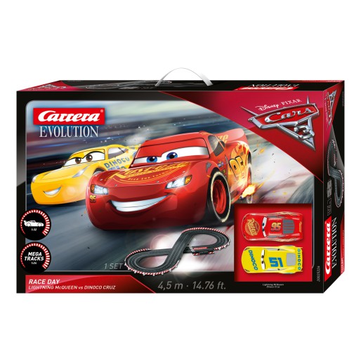 Carrera Evolution/Digital 1:32 Slot Car Tires For Disney Pixar Cars Cruz Ramirez 