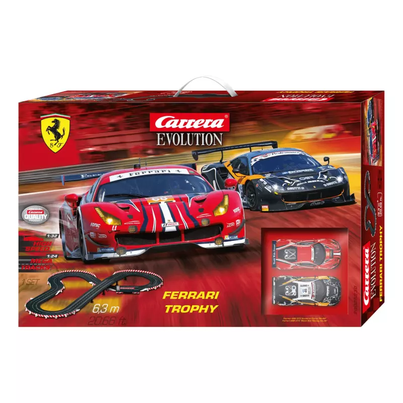 Carrera Evolution 25230 Coffret Ferrari Trophy