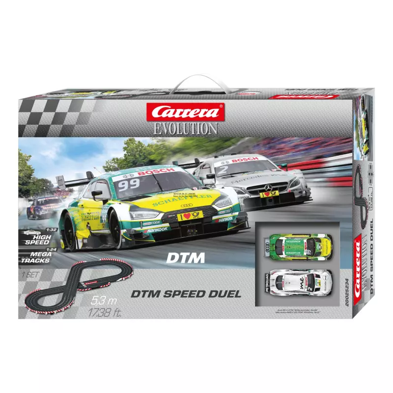 Carrera Evolution 25234 Coffret DTM Speed Duel