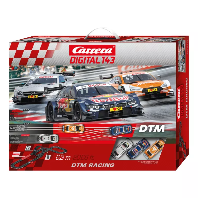 Carrera DIGITAL 143 40039 Coffret GT Race Club - Art Technic Modélisme