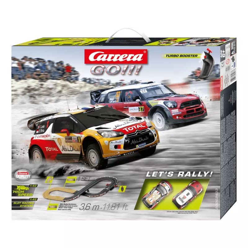 Carrera GO!!! 62433 Coffret Let's Rally!