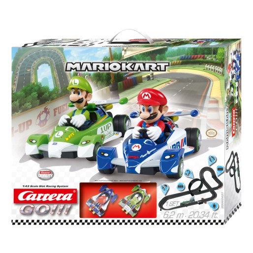 Carrera CA64092 Mario Mario Kartâ¢ Circuit Special Cars GO!! 