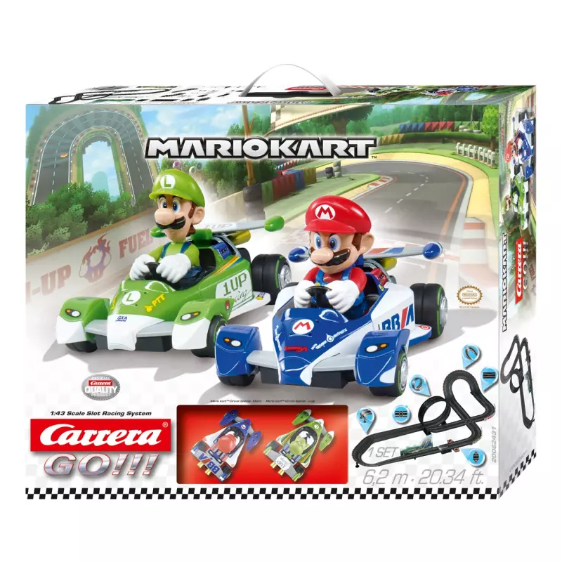 Carrera 20064093 - GO!!! MARIO KART CIRCUIT SPECIAL - LUIGI AUTO, 23,95 €