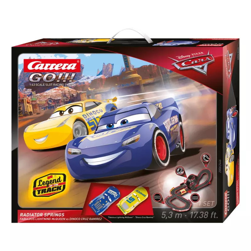 Carrera GO!!! 62446 Coffret Disney/Pixar Cars 3 - Radiator Springs