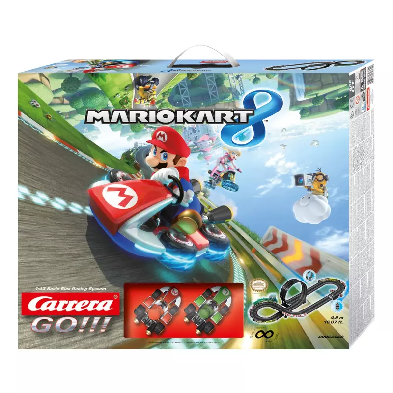 Carrera GO!!! 62362 Nintendo Mario Kart 8 Set