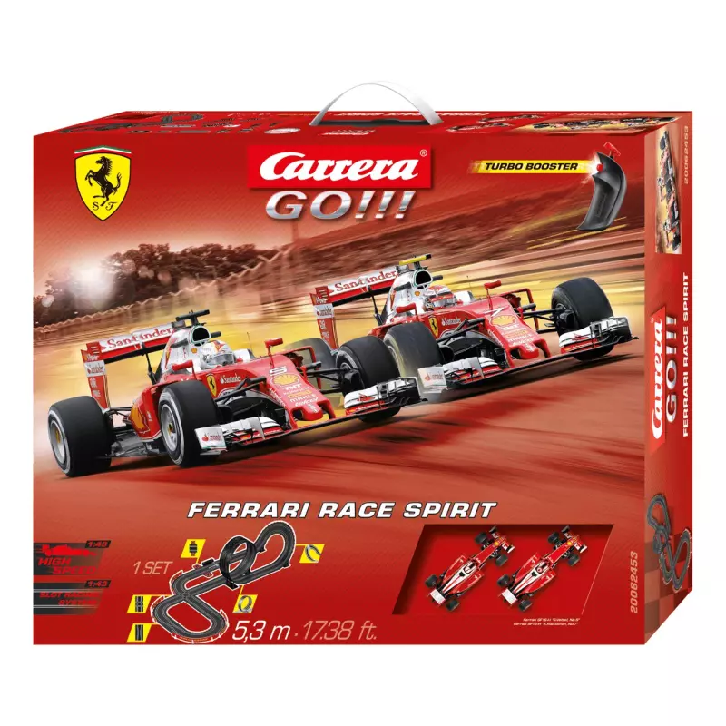 Carrera GO!!! 62453 Ferrari Race Spirit Set