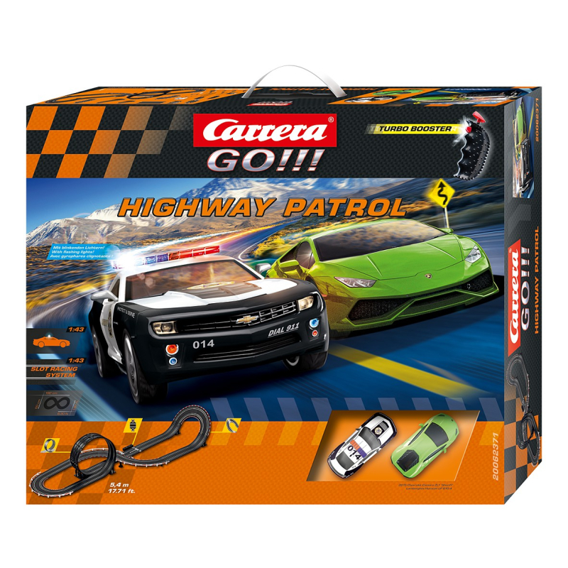                                     Carrera GO!!! 62371 Coffret Highway Patrol