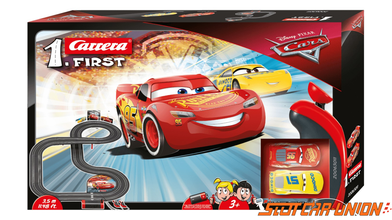 Carrera First, Disney Pixar Cars 3 (Ensemble à batterie) —