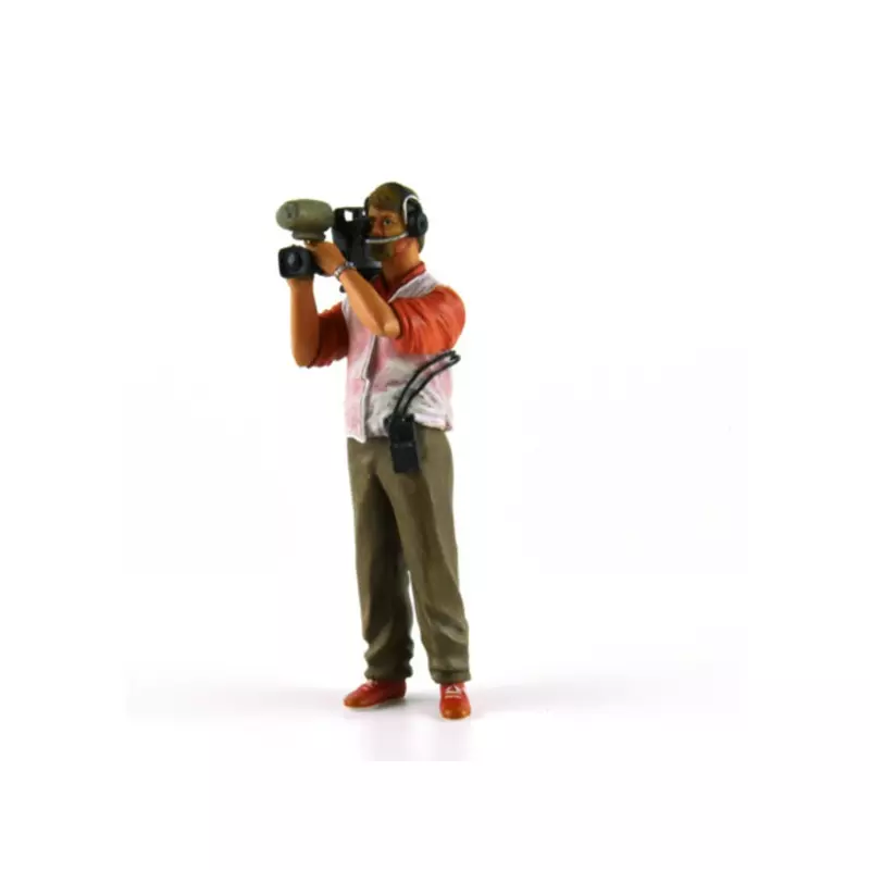  LE MANS miniatures Figure 1/18 Thierry, cameraman 2000's