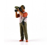 LE MANS miniatures Figure 1/18 Thierry, cameraman 2000's