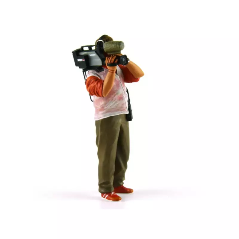 LE MANS miniatures Figurine 1/18 Thierry, cameraman des années 2000