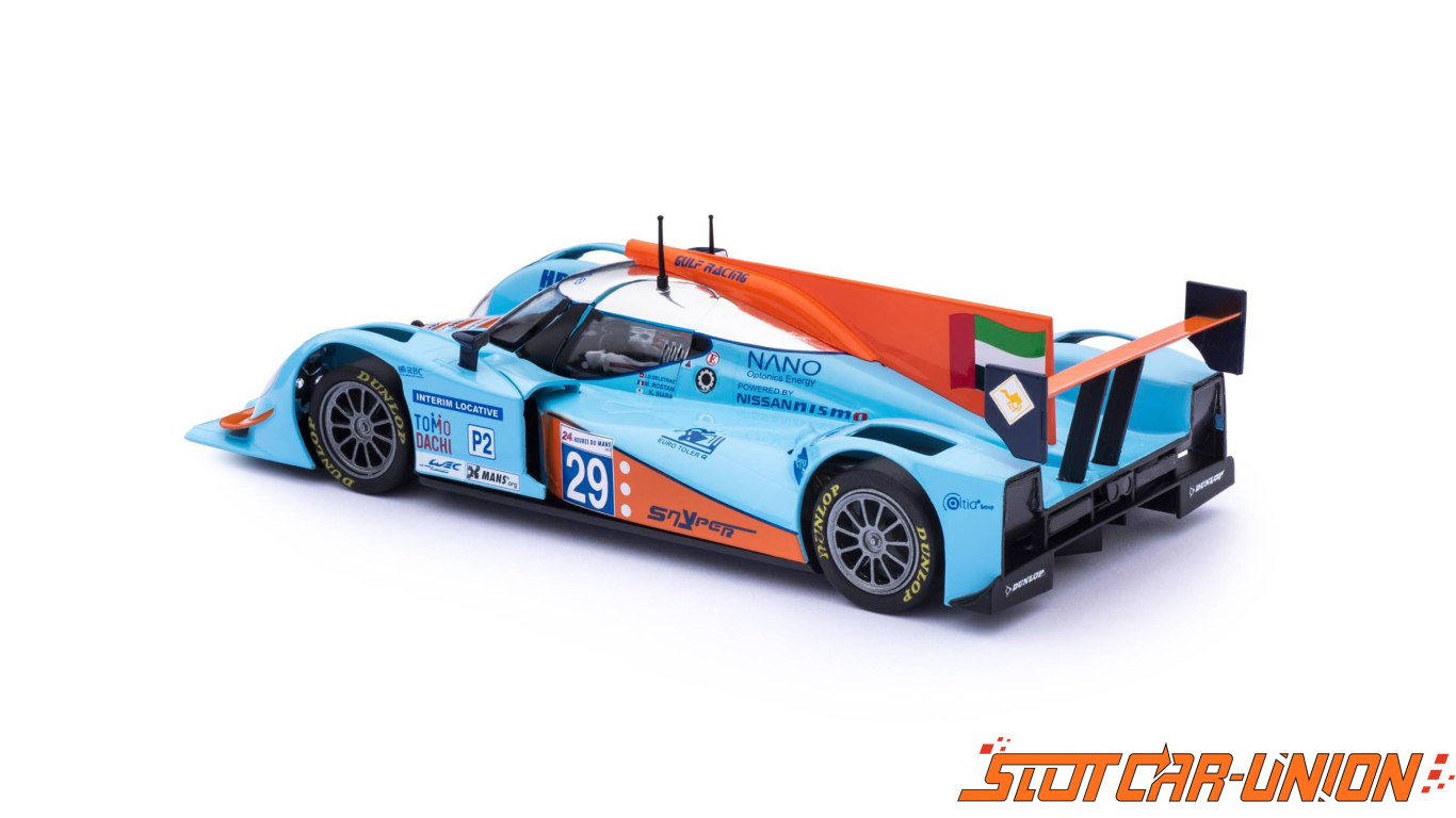 Slot It "Gulf" Lola B12/80-2012 24hr Le Mans 1/32 Scale Slot Car CA39B
