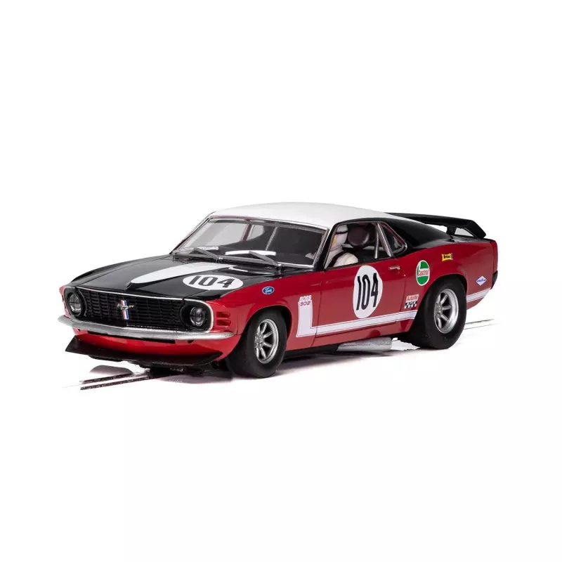 Scalextric C3926 Ford Mustang Boss 302 - British Saloon Car Championship 1970