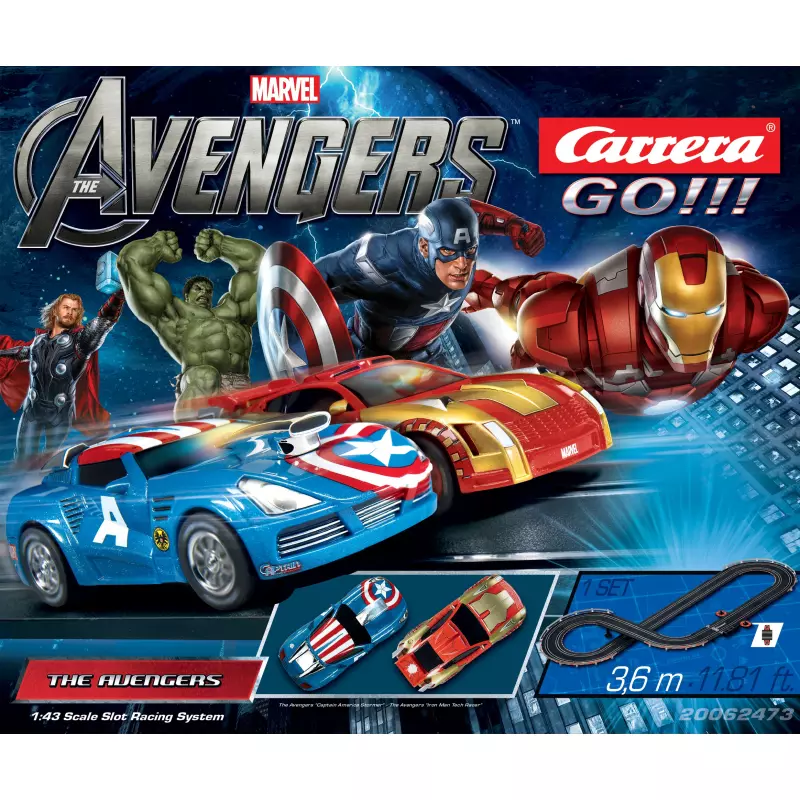 Carrera GO 62473 The Avengers Set