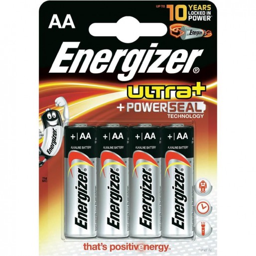 Batteries AA (LR6) - Energizer Ultra+