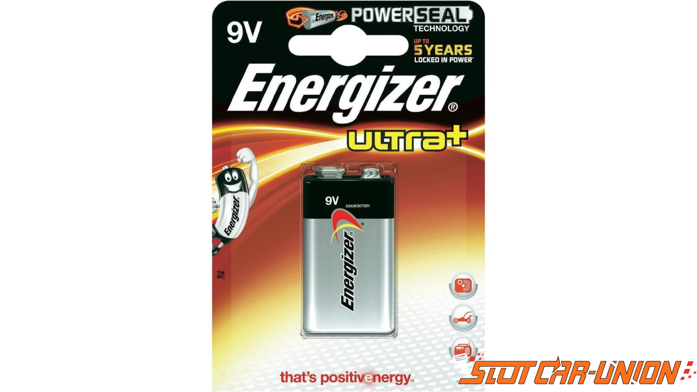 Batteries 9V (6LR61) - Energizer Ultra+ - Slot Car-Union