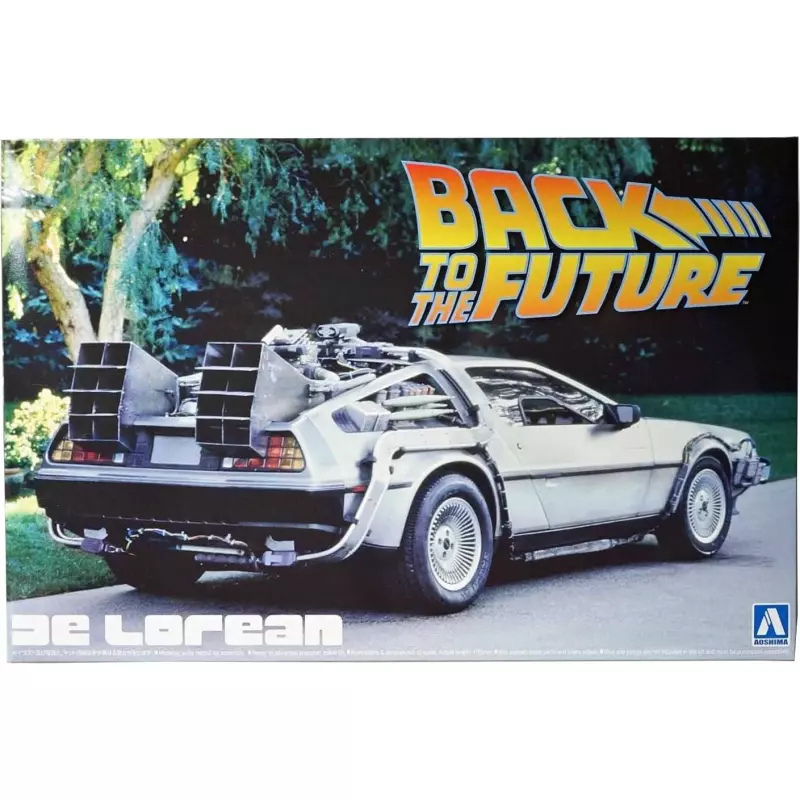  AOSHIMA 11850 Kit 1/24 Dolorean Back to the Futur Part 1