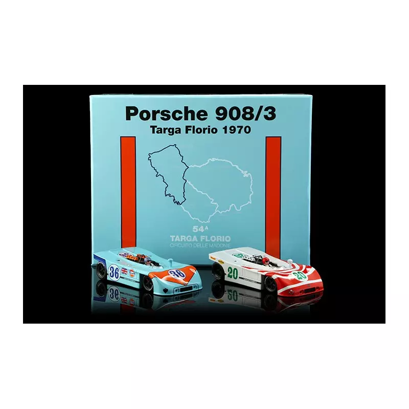 NSR SET09 2/2 Poker Aces Porsche 908/3 Targa Florio 1970 - SPECIAL EDITION Set 2 of 2