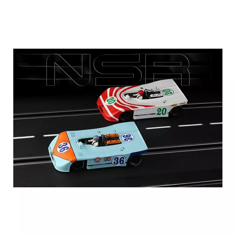 NSR SET09 2/2 Poker Aces Porsche 908/3 Targa Florio 1970 - SPECIAL EDITION Set 2 of 2