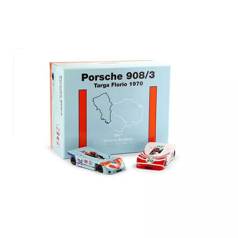 NSR SET09 1/2 Poker Aces Porsche 908/3 Targa Florio 1970 - SPECIAL EDITION Set 2 of 2