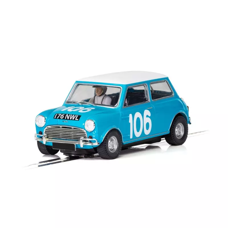 Scalextric C3913 Austin Mini Cooper S Targa Florio 1962 Slot Car Union