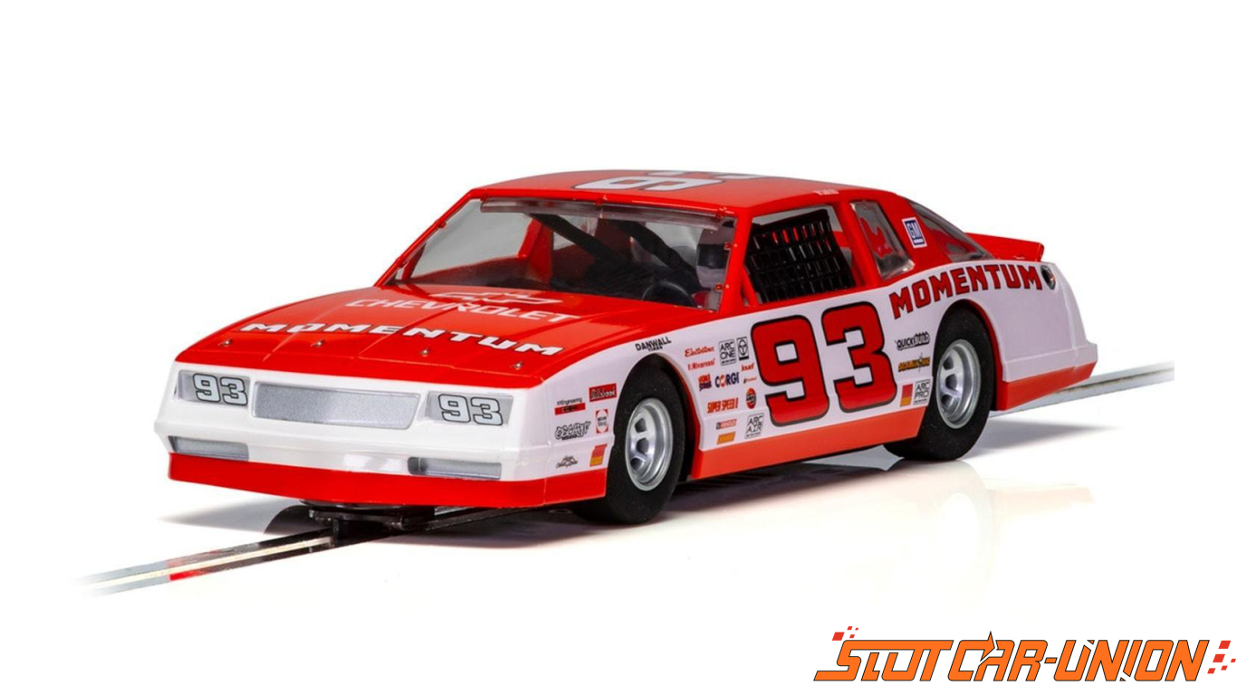Scalextric C3949 Chevrolet Monte Carlo 1986 Stock Nascar Slot Car 1/32 
