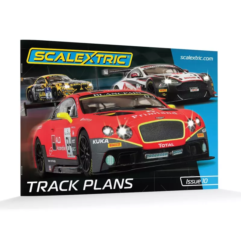  Scalextric C8334 Track Plans Book (10th Edition)
