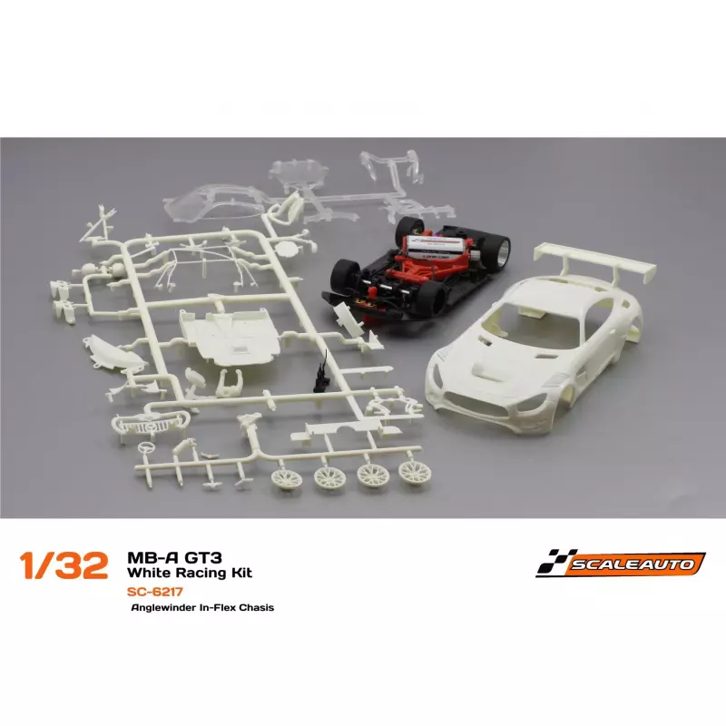  Scaleauto SC-6217 MB-A GT3 White Racing Kit