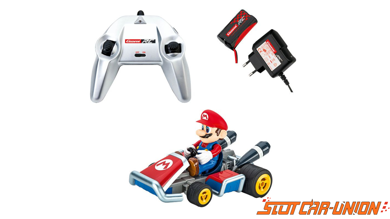 Mario, Yoshi, Donkey Kong, Bows Carrera RC Pare-chocs arrière pour Mario Kart™7 