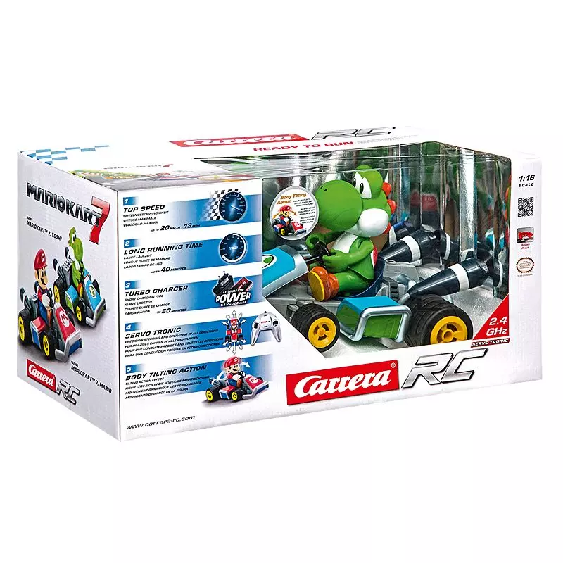 Carrera RC Mario Kart 7 Yoshi