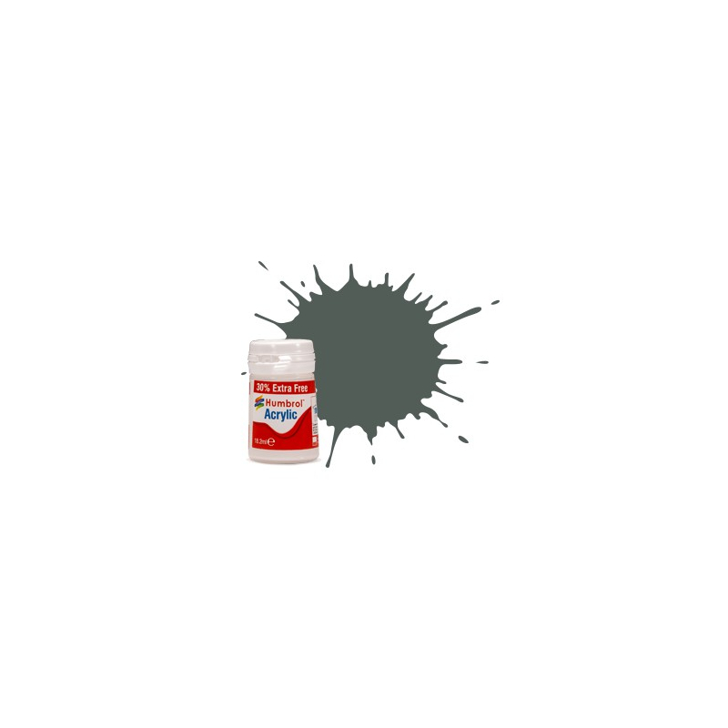                                     Humbrol AB0001EP No. 1 Grey Primer Matt - 14ml Acrylic Paint plus 30% extra free