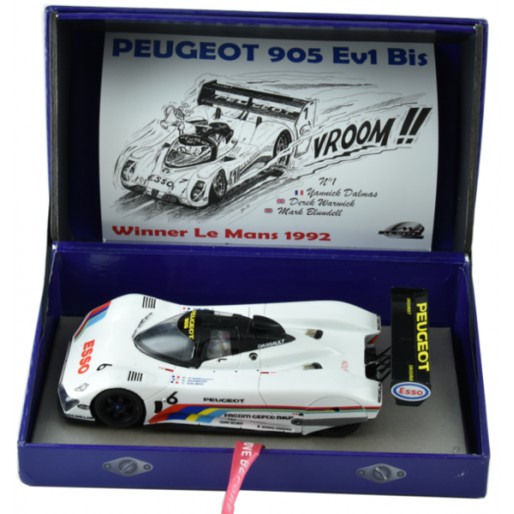 Le Mans Miniatures Peugeot 905 Ev1 Bis #5-1991 Le Mans 1/32 Slot Car 132075/5M 