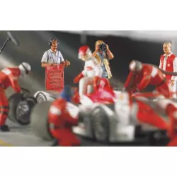 LE MANS miniatures Coffret figurines Team Audi