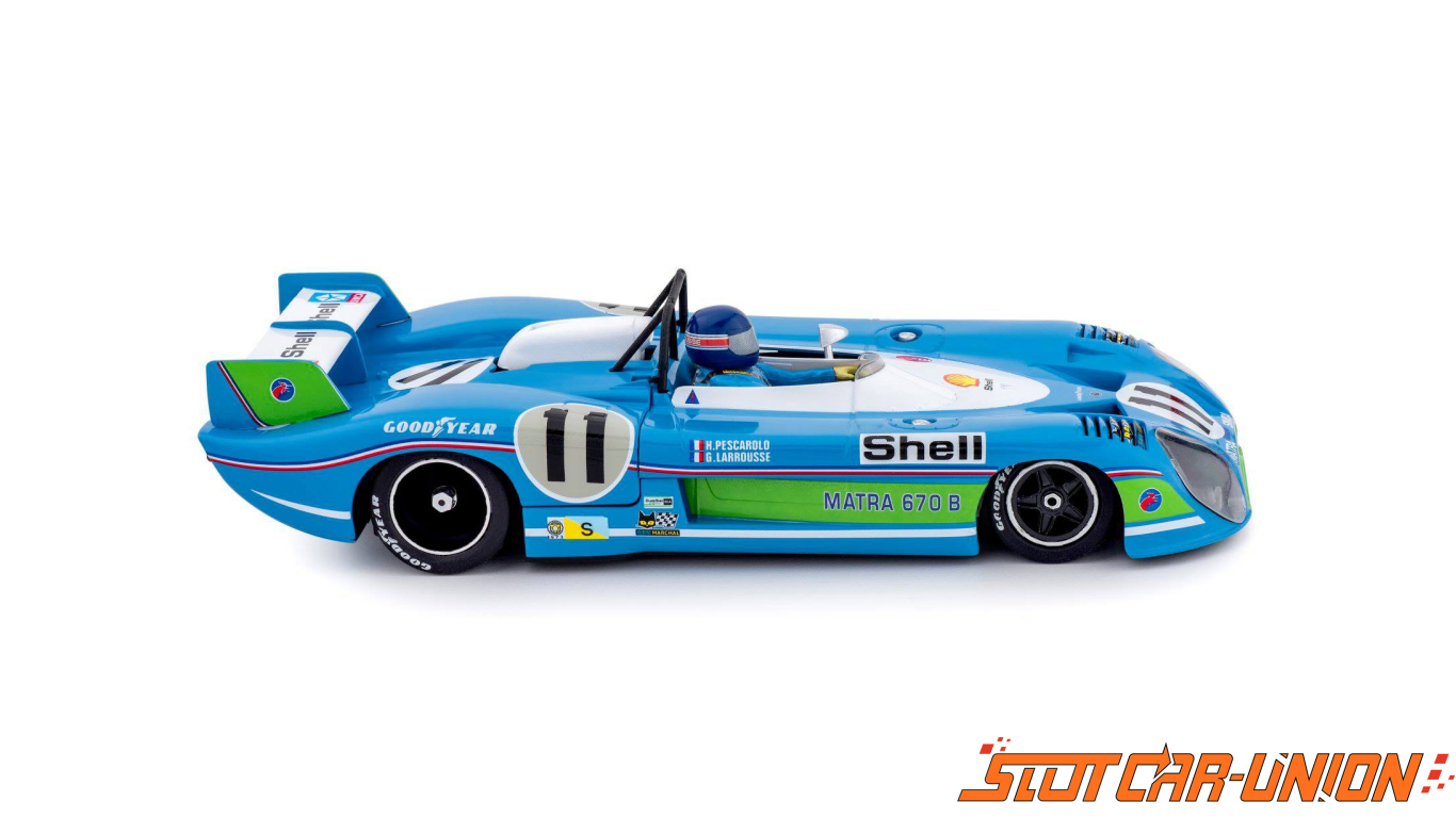 Slot.it CW21 Matra-Simca MS 670B n.11 - 24h Le Mans Winner