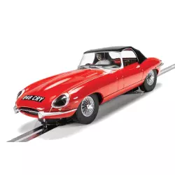 Scalextric C4032 Jaguar E-Type - Red 848CRY