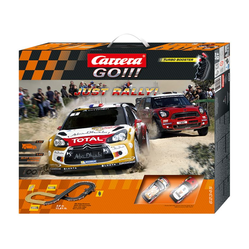 Carrera GO!!! 62345 Just Rally! Set - Slot Car-Union