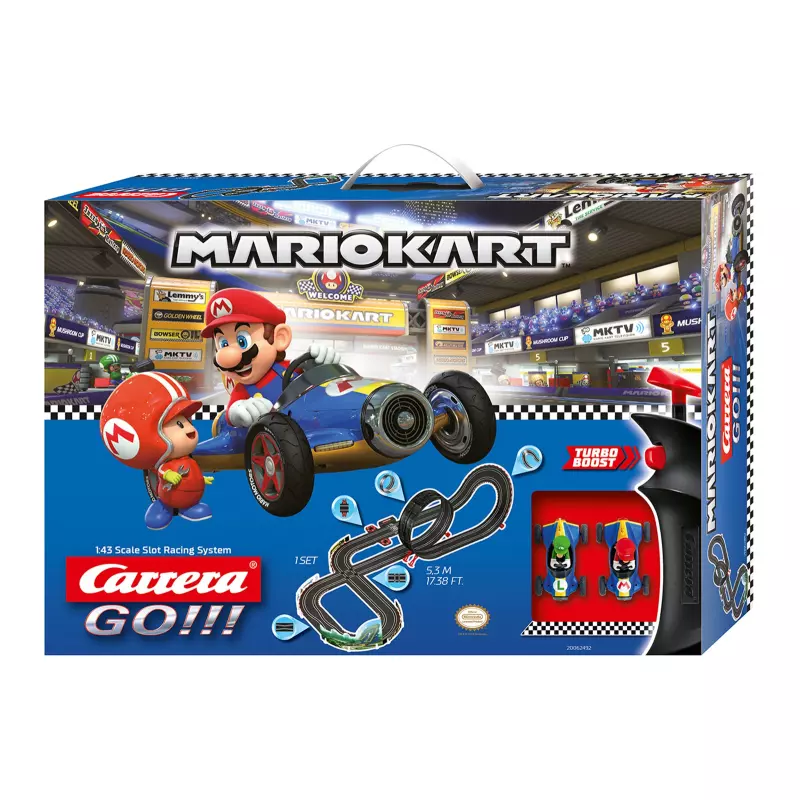  Carrera GO!!! 62492 Nintendo Mario Kart 8 Set
