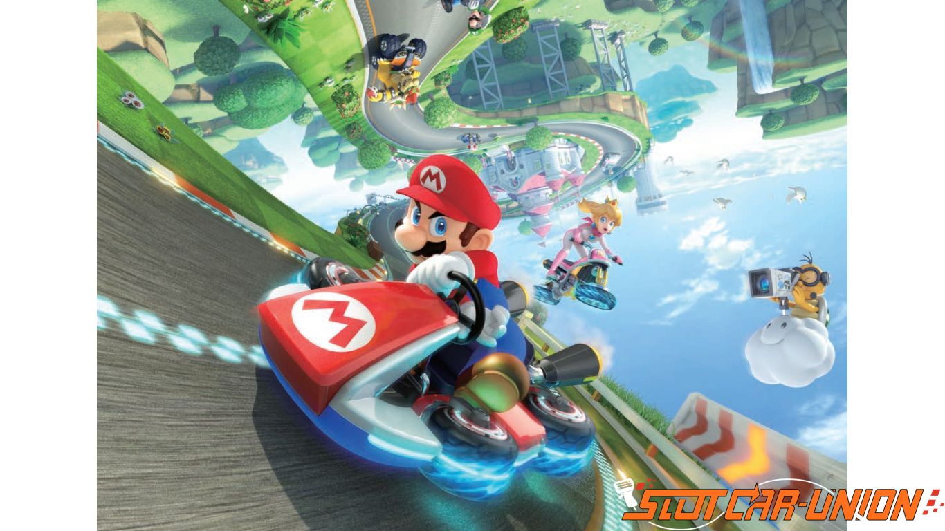Carrera Montres - Carrera GO Voiture miniature et piste Nintendo Mario Kart  8 1:43 - Circuits - Rue du Commerce