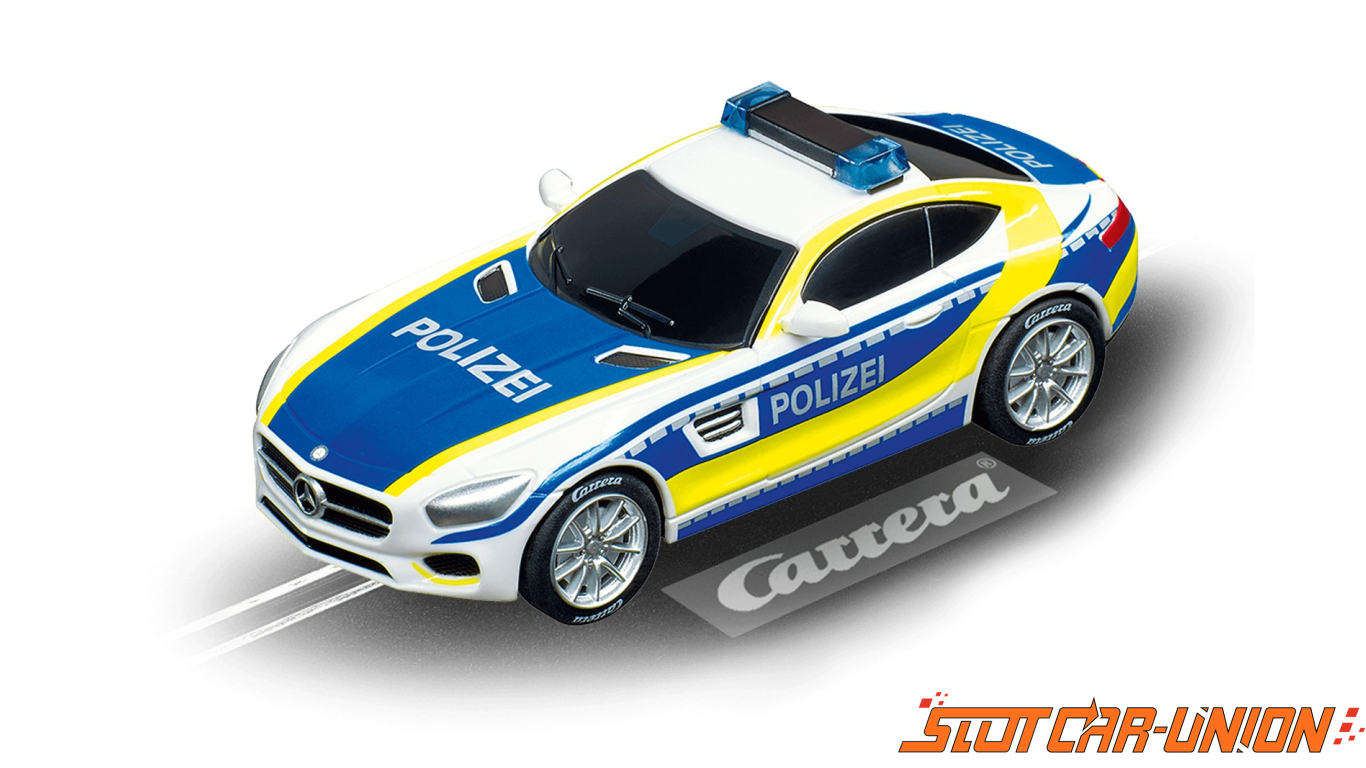 carrera go police car