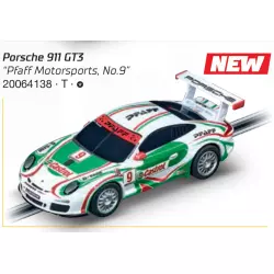 Carrera GO!!! 64138 Porsche 911 GT3 "Pfaff Motorsports, No.9"