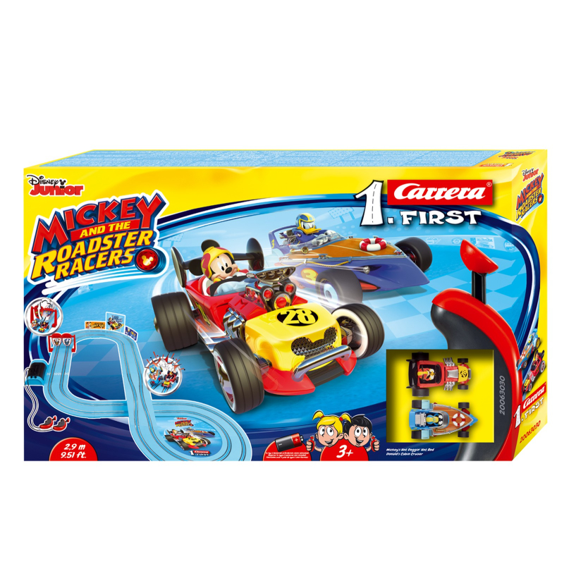                                     Carrera FIRST 63030 Mickey and the Roadster Racers