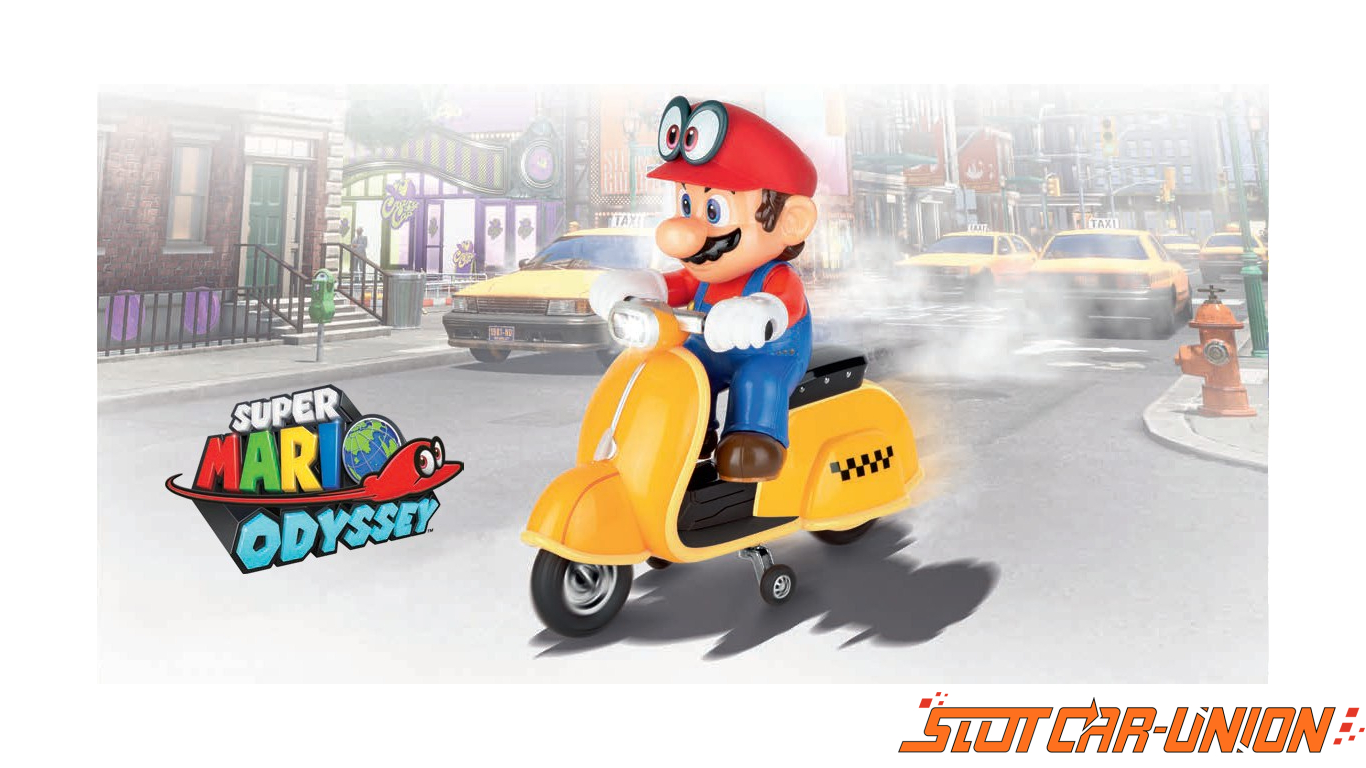 Carrera RC Super Mario Odyssey™ Scooter, Mario - Slot Car-Union