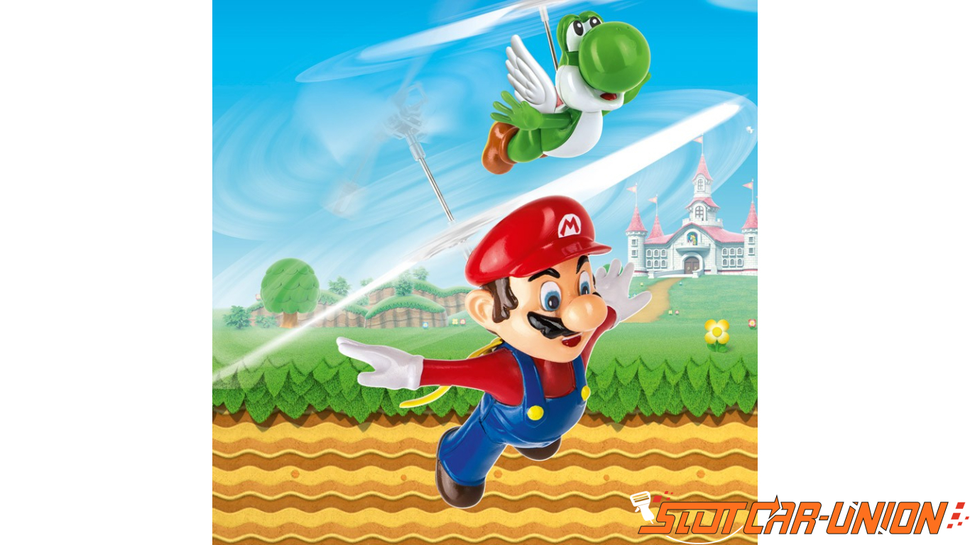carrera super mario helicopter